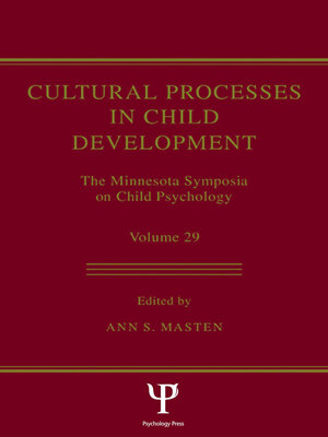 cover image of Cultural Processes in Child Development